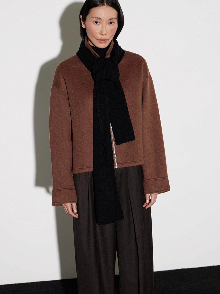 LWWN-186001 Шарф (черный, S)