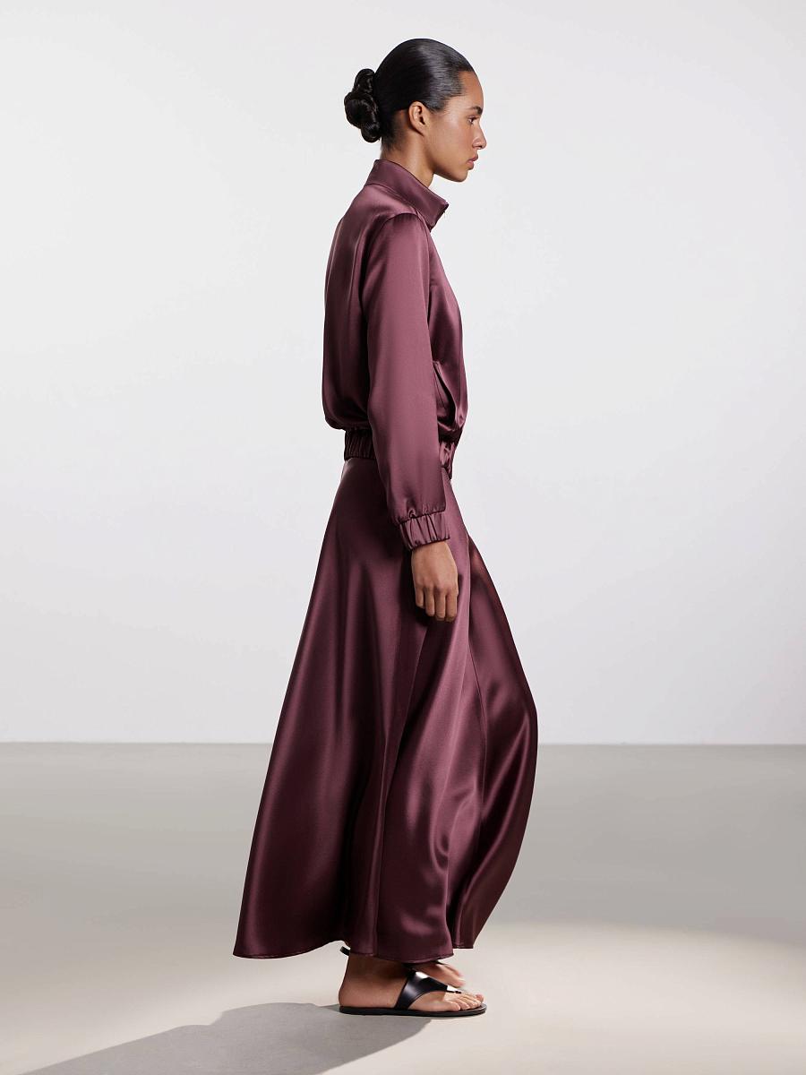 LWWL-035034 Юбка (Сливовый, XS)