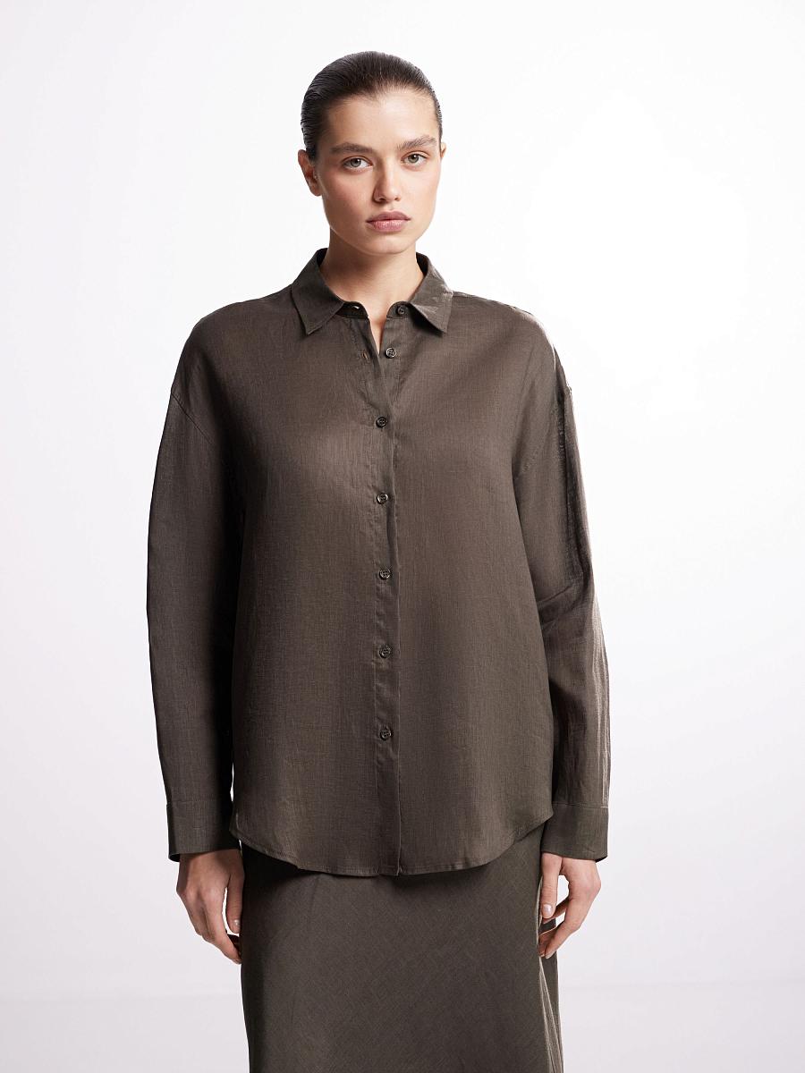 LWWL-105127 Рубашка (хаки, XS)