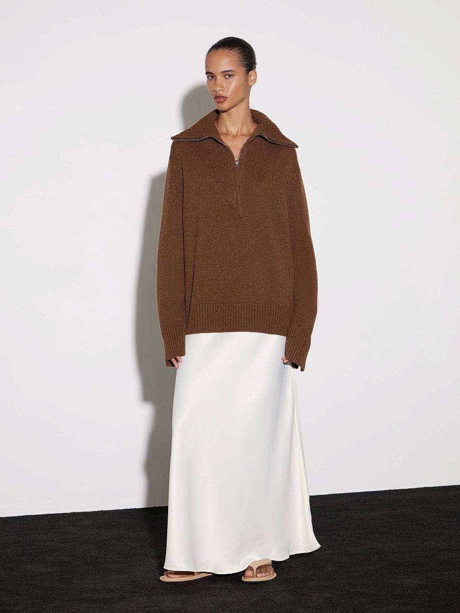 LWWN-345018 Джемпер (коричневый, S)