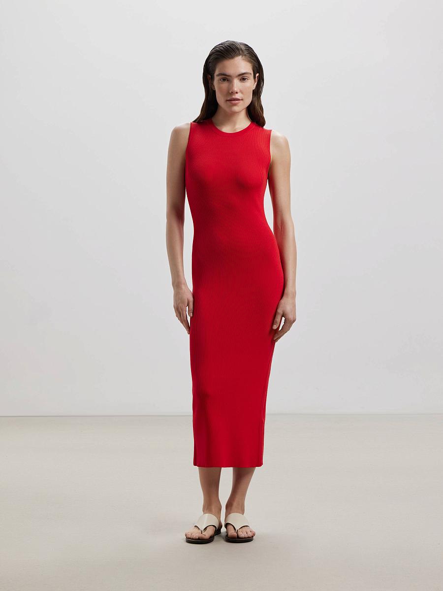 LWWL-785002 Платье трикотажное (красный, XS)