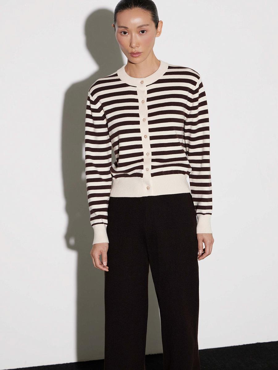 LWWN-205013 Кардиган (кремовый, S)