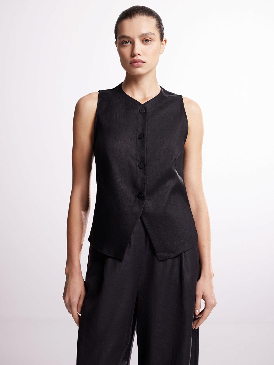 LWWL-155001 Жилетка (черный, S)