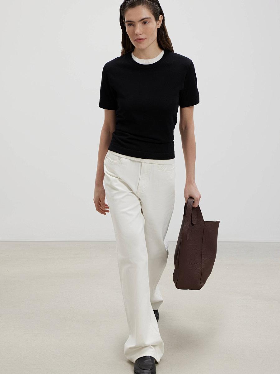 LWWL-075026 Трикотажная блузка (черный, S)