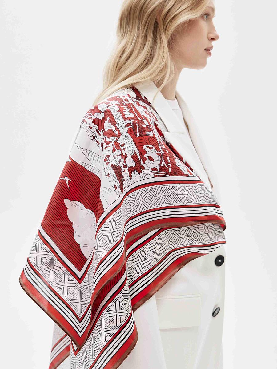 LWWA-436005 Платок (коралловый, S)