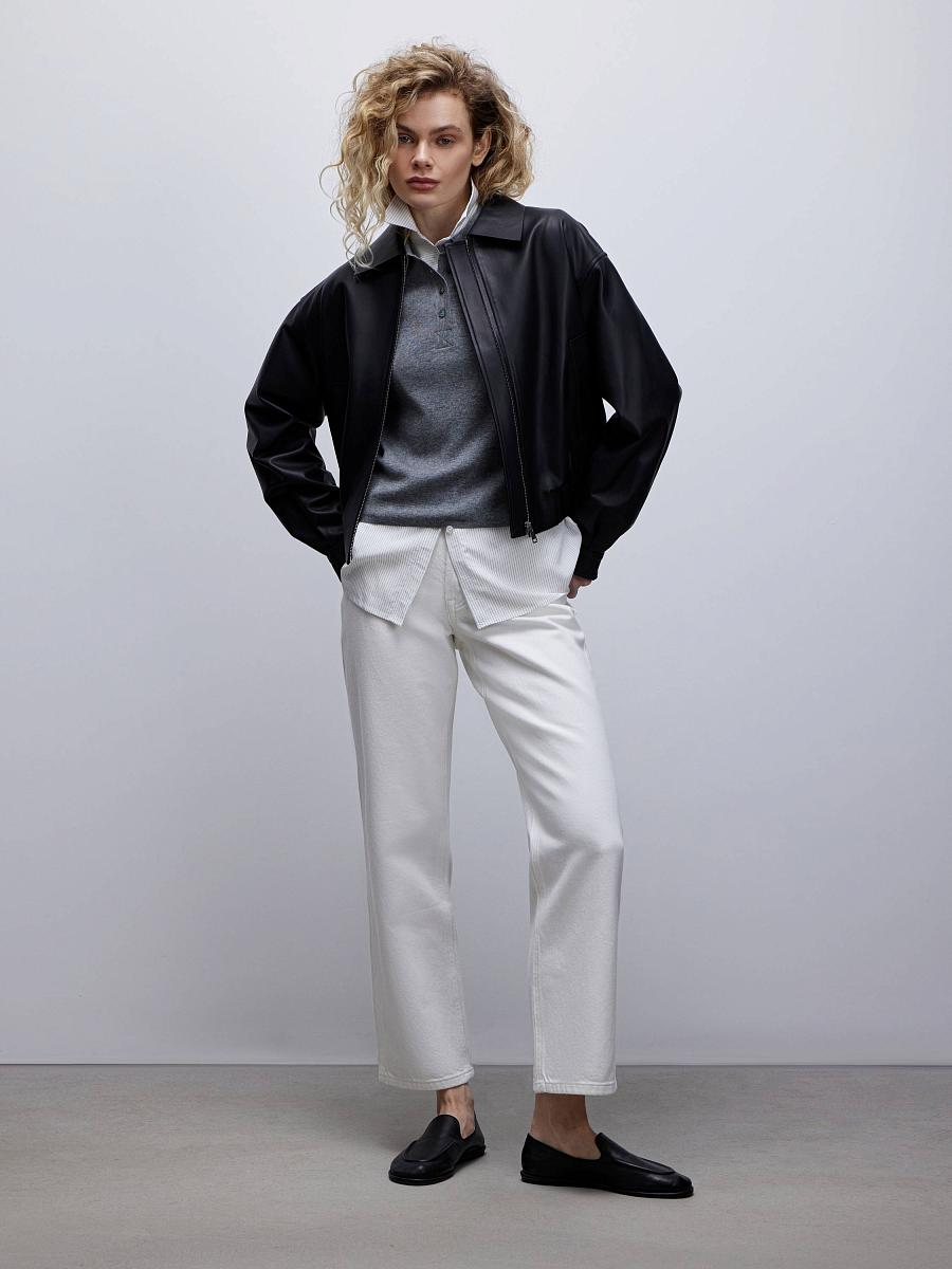 LWWL-355006 Кожаная куртка (черный, L)