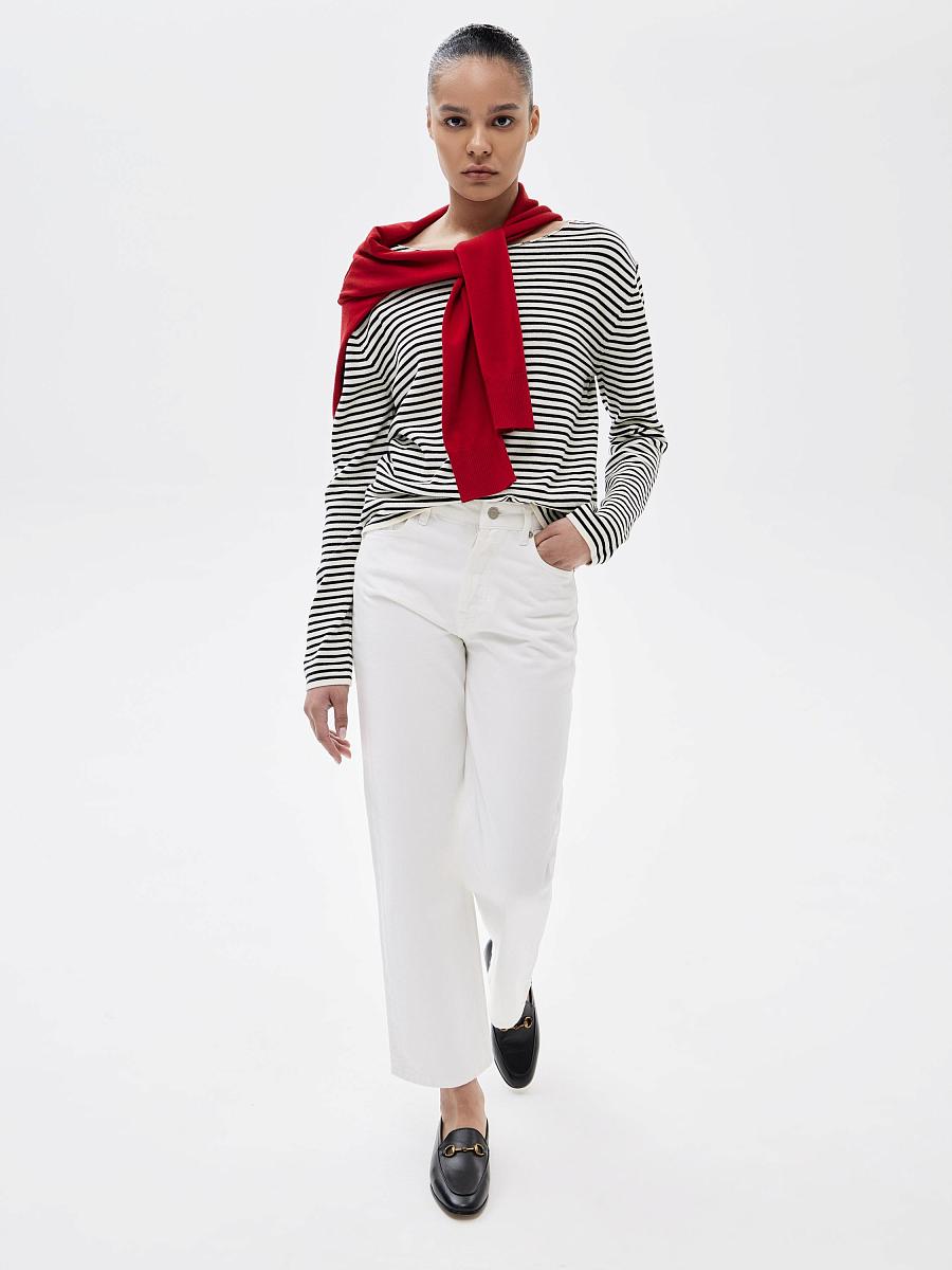 LWWA-346005 Джемпер (черно-белый, L)