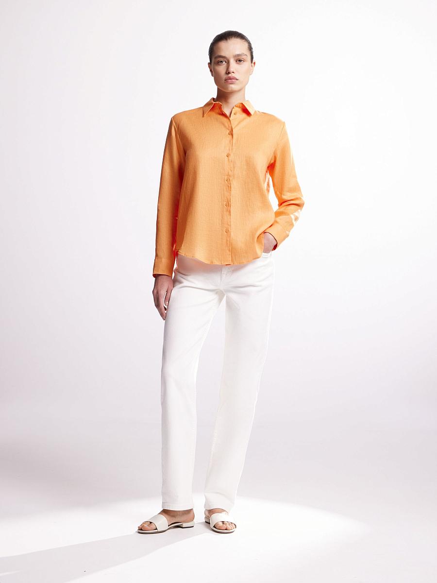 LWWL-105123 Рубашка (оранжевый, XS)