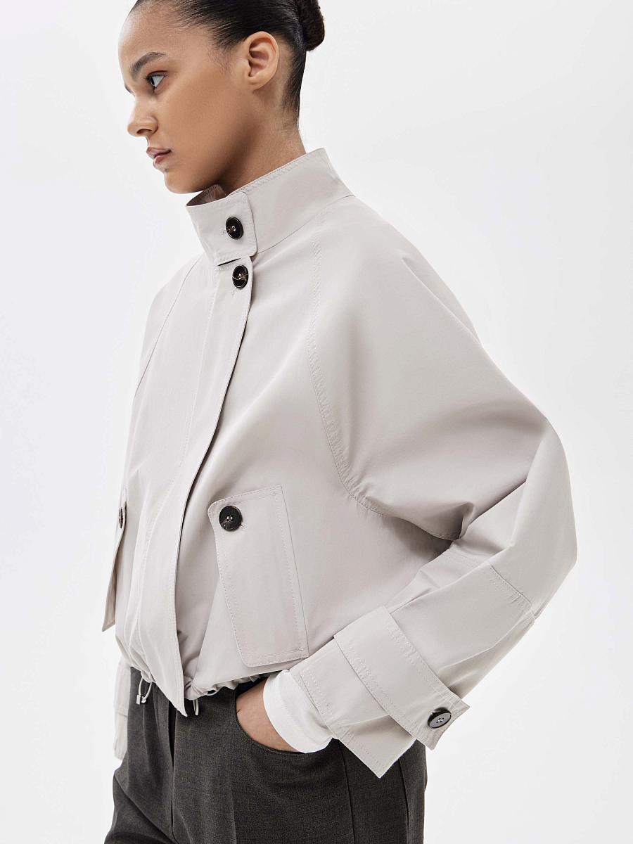 LWWA-365005 Тренч (кремовый, XS)