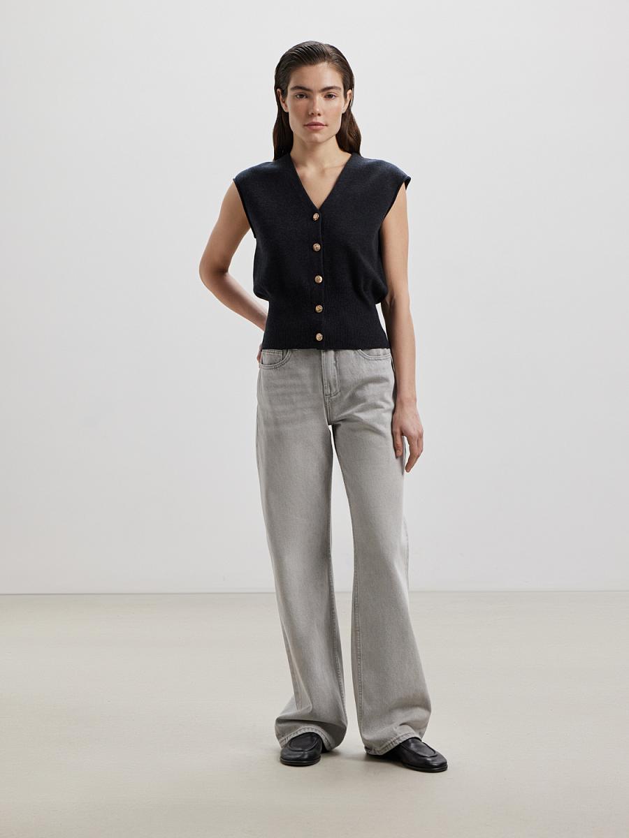 LWWL-075030 Трикотажная блузка (темно-серый, S)