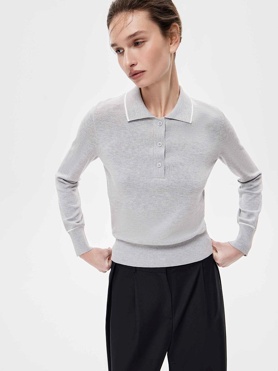 LWWA-346010 Джемпер (светло-серый, S)