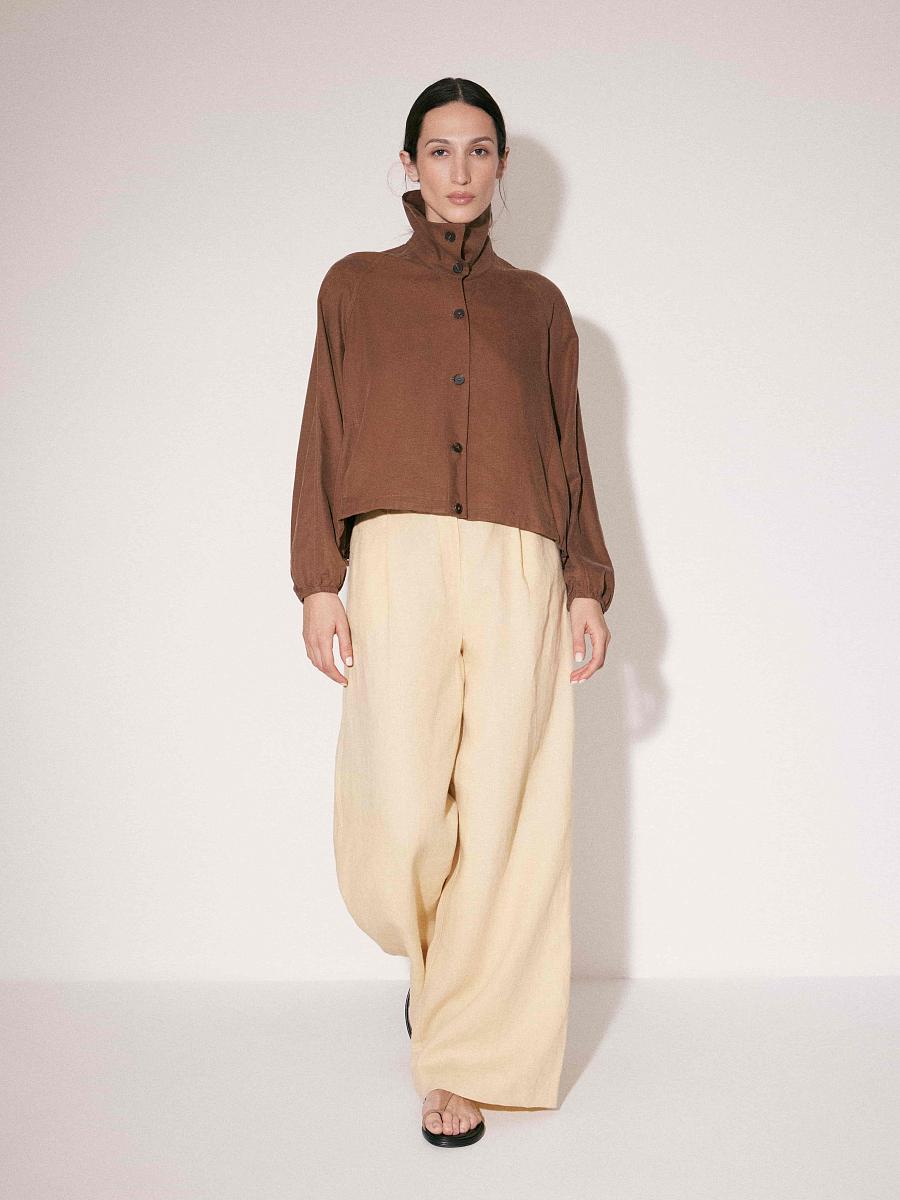 LWWA-565005 Бомбер (коричневый, XS)