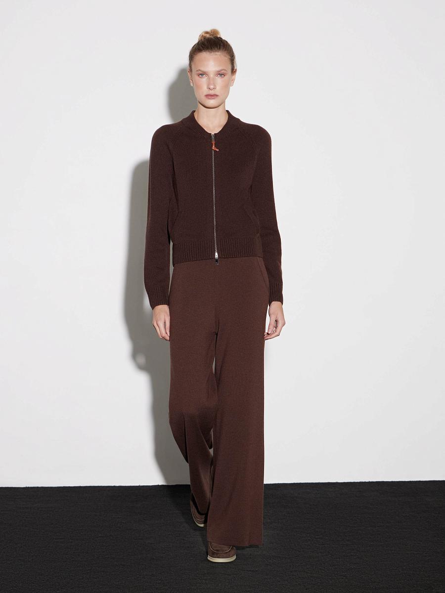 LWWN-825003 Брюки трикотажные (коричневый, S)