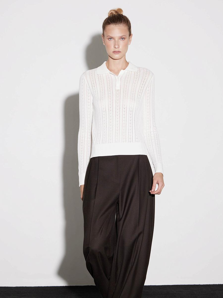 LWWN-345026 Джемпер (кремовый, S)