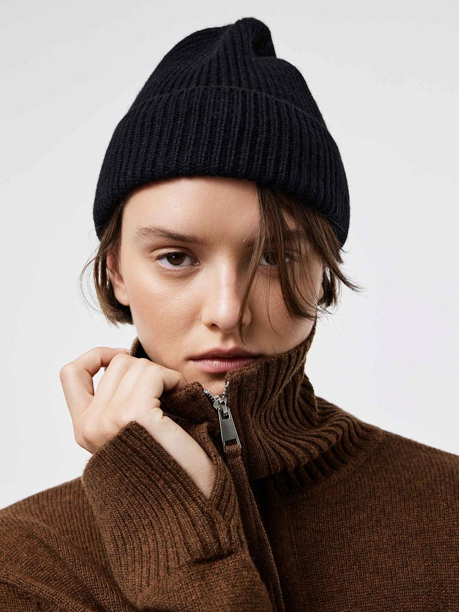 LWWN-696003 Шапка (черный, S)