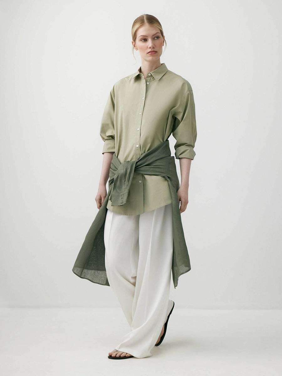 LWWL-105065 Рубашка (зеленый, XS)