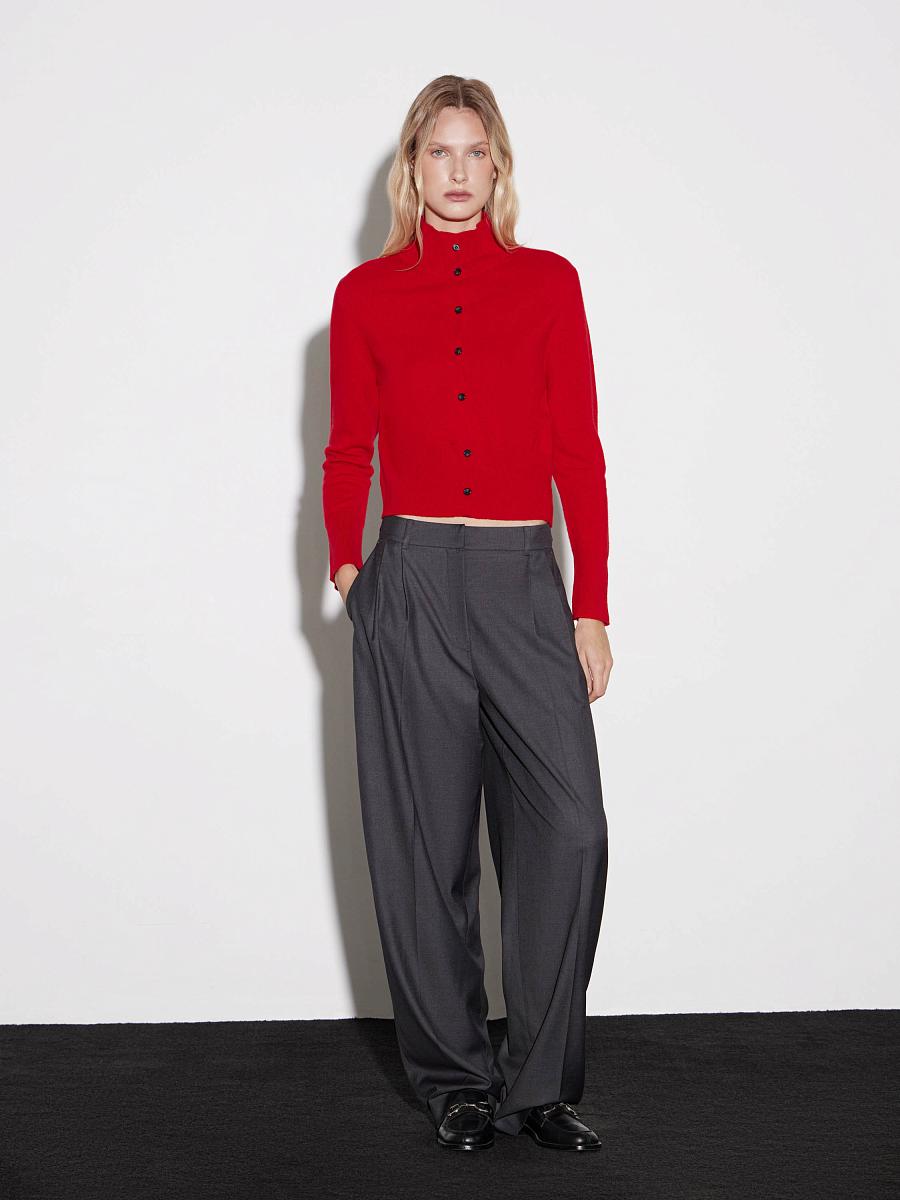 LWWN-205016 Кардиган (красный, S)