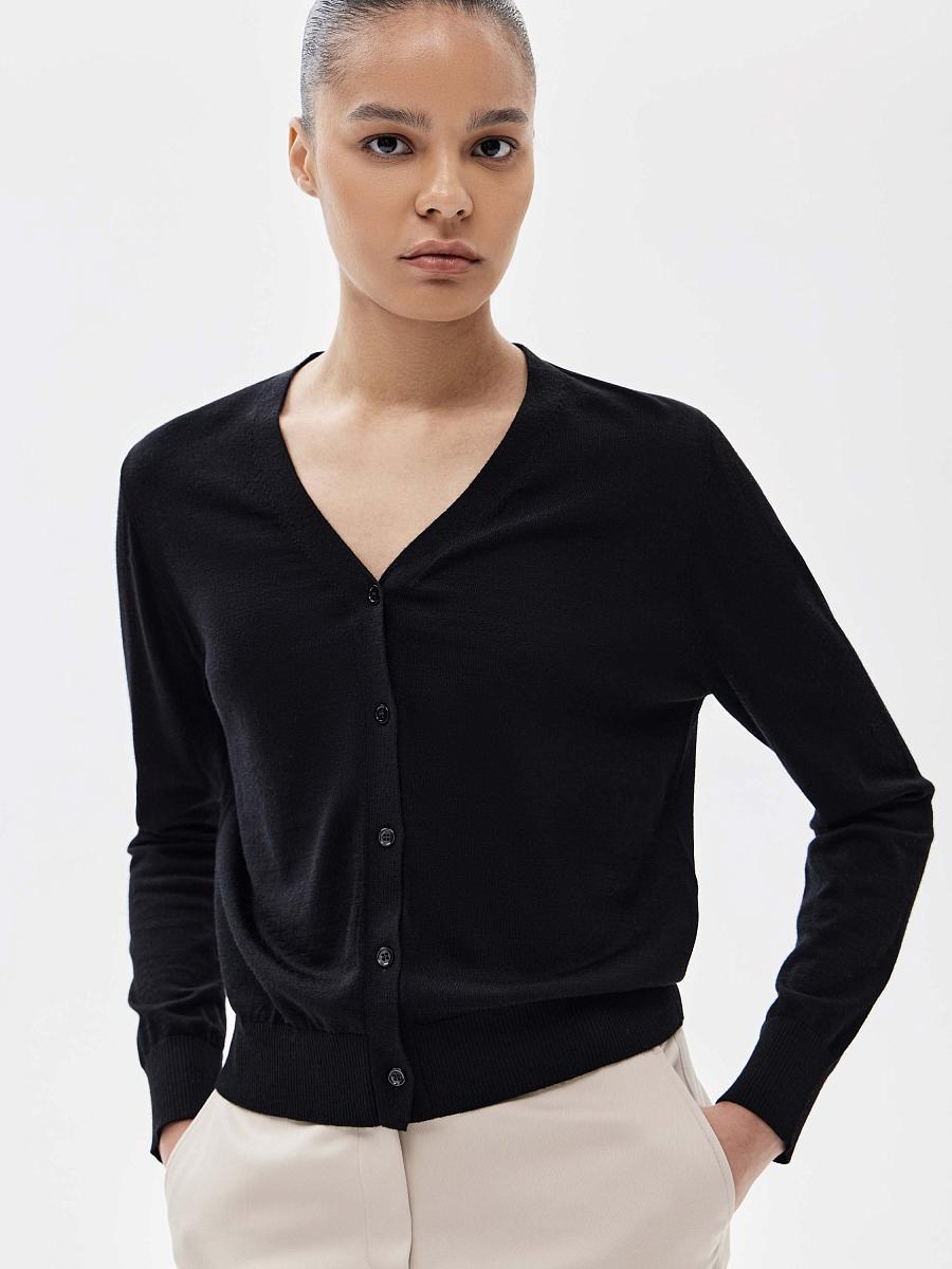 LWWA-206002 Кардиган (черный, L)