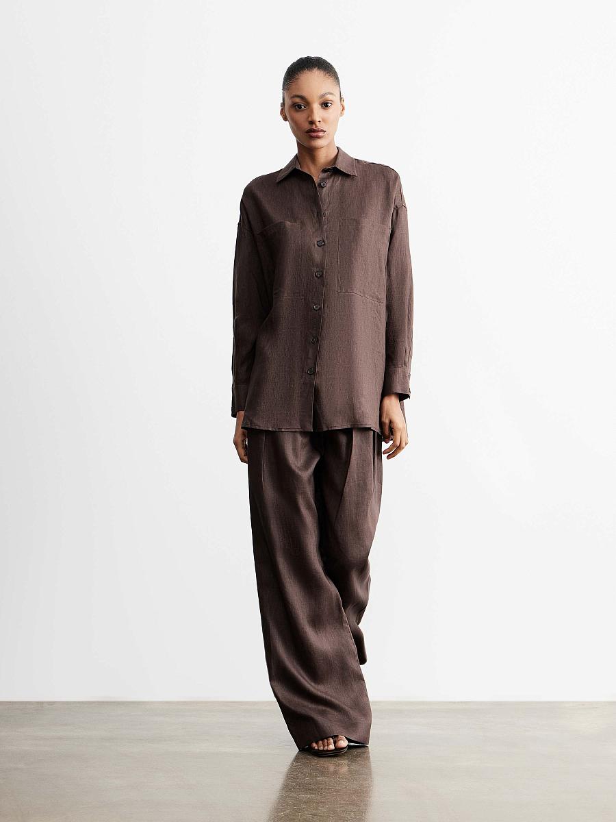 LWWA-135086 Брюки (коричневый, XS)