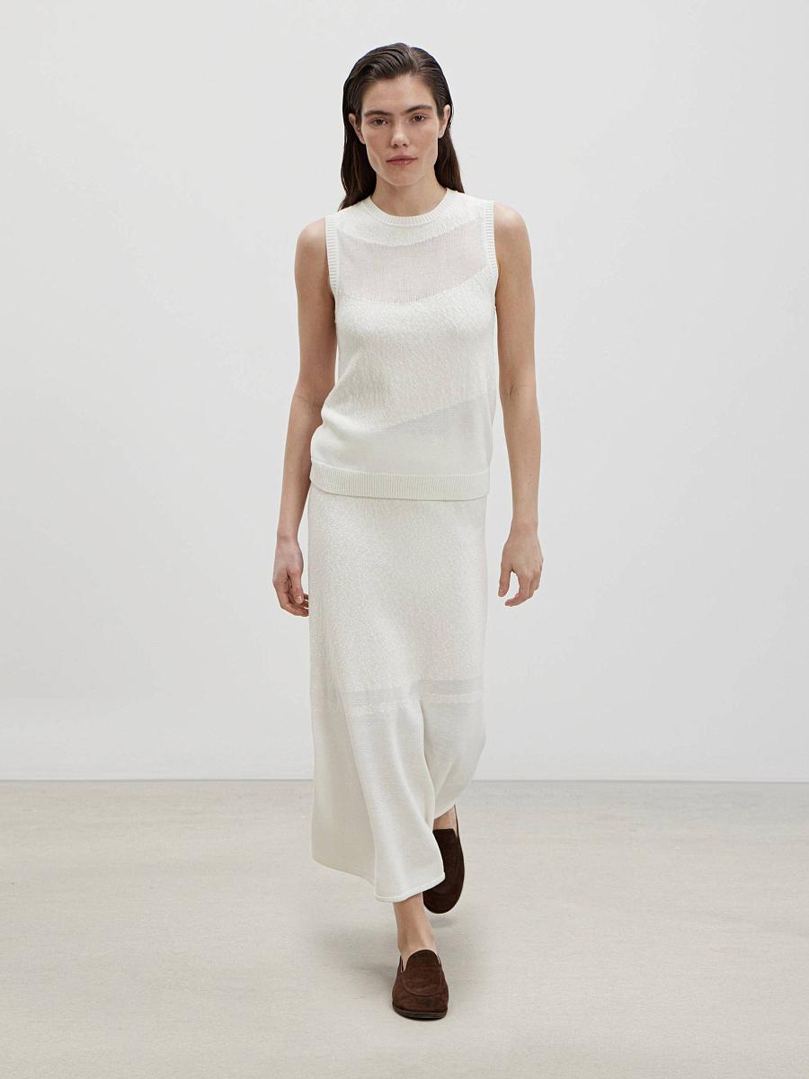 LWWL-815001 Юбка трикотажная (белый, S)